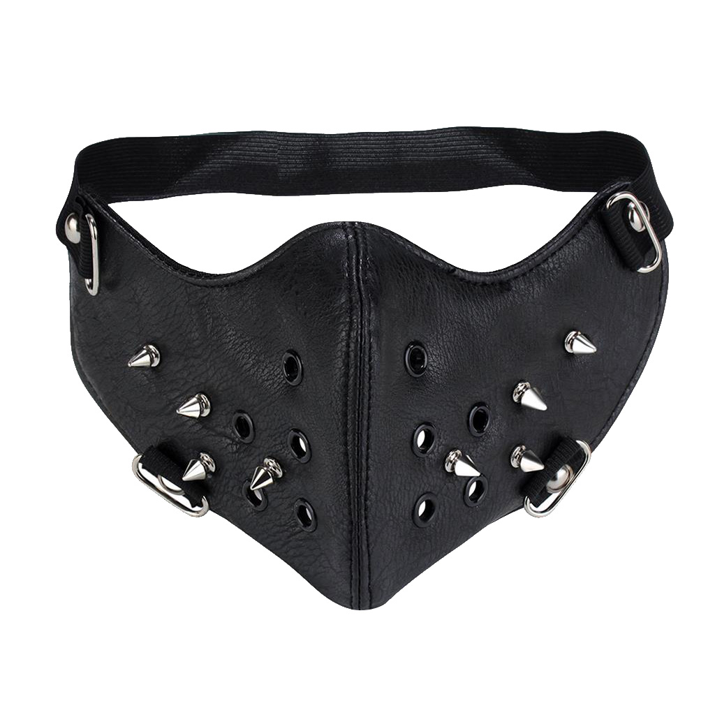 Respirator Half Face - Black Steampunk Punk Mask Unisex Rock