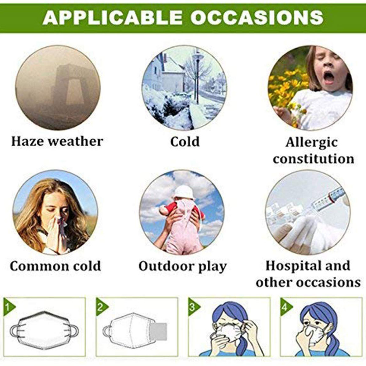 Adjustable Face Mask Anti-dust - Pm2.5 Filter Insert review and price