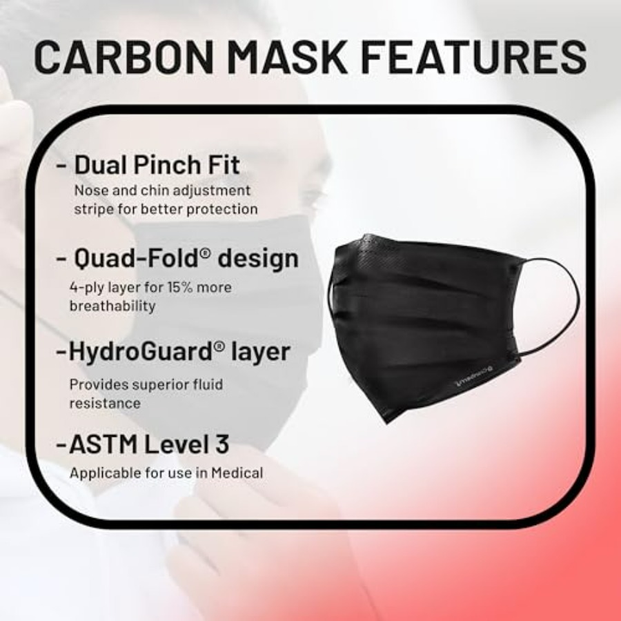 Cranberry USA Carbon Black Fac - Black Face Mask Pack review and price
