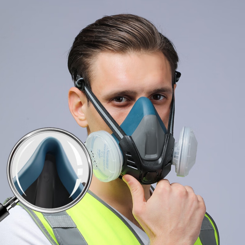 XYEHS Reusable Half Respirator - Dust Mask Construction review and price