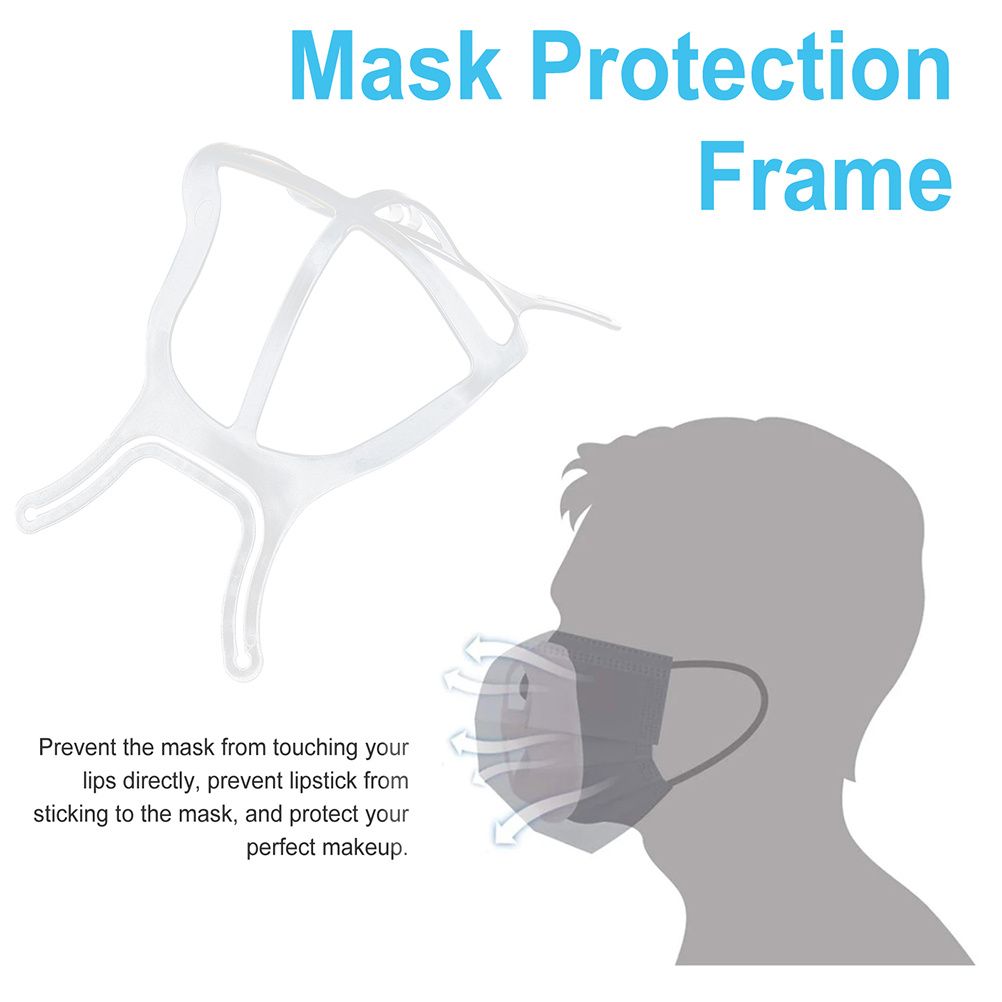5pcs Silicone Bracket 3D Inser - Silicone Mask Bracket review and price