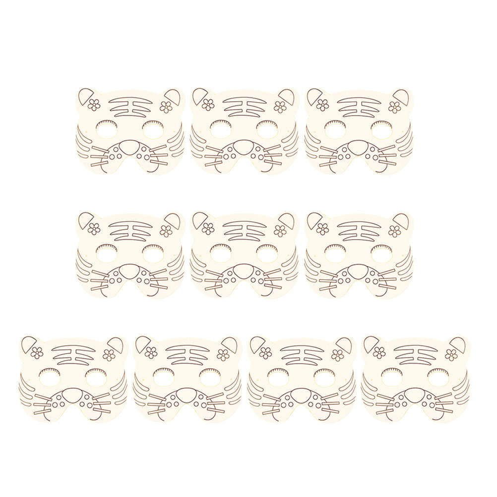 10Pcs Paper Mask Craft Kit Kid - Kids Face Mask review and price