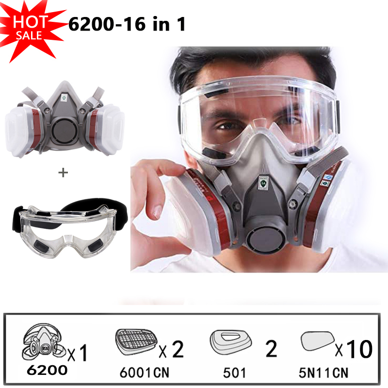 6200 Chemical Half Face Dustpr - Dust Mask Construction review and price