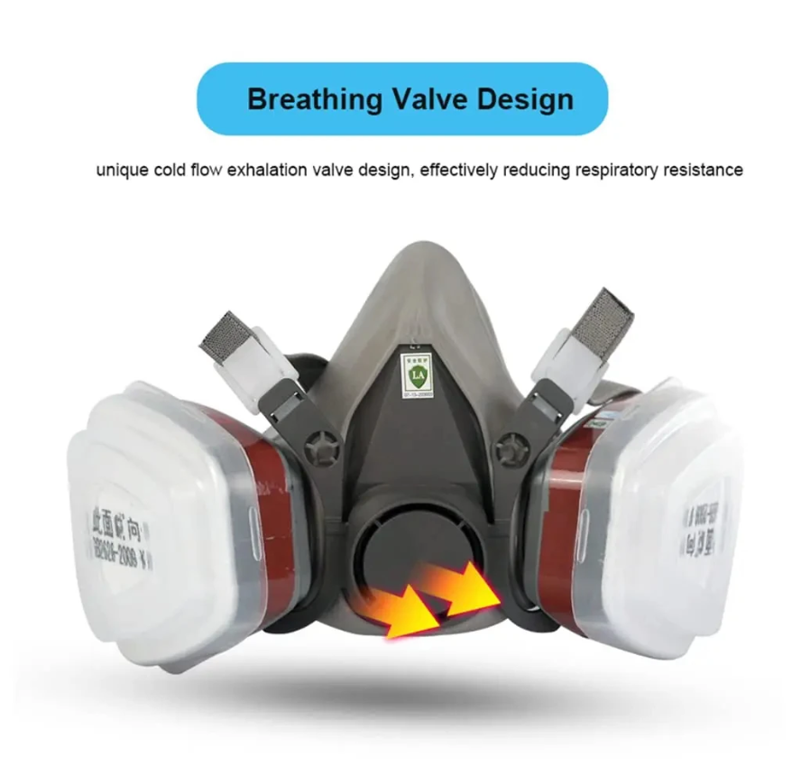 6200 Respirator Dust Gas Mask  - Face Mask Storage Box review and price