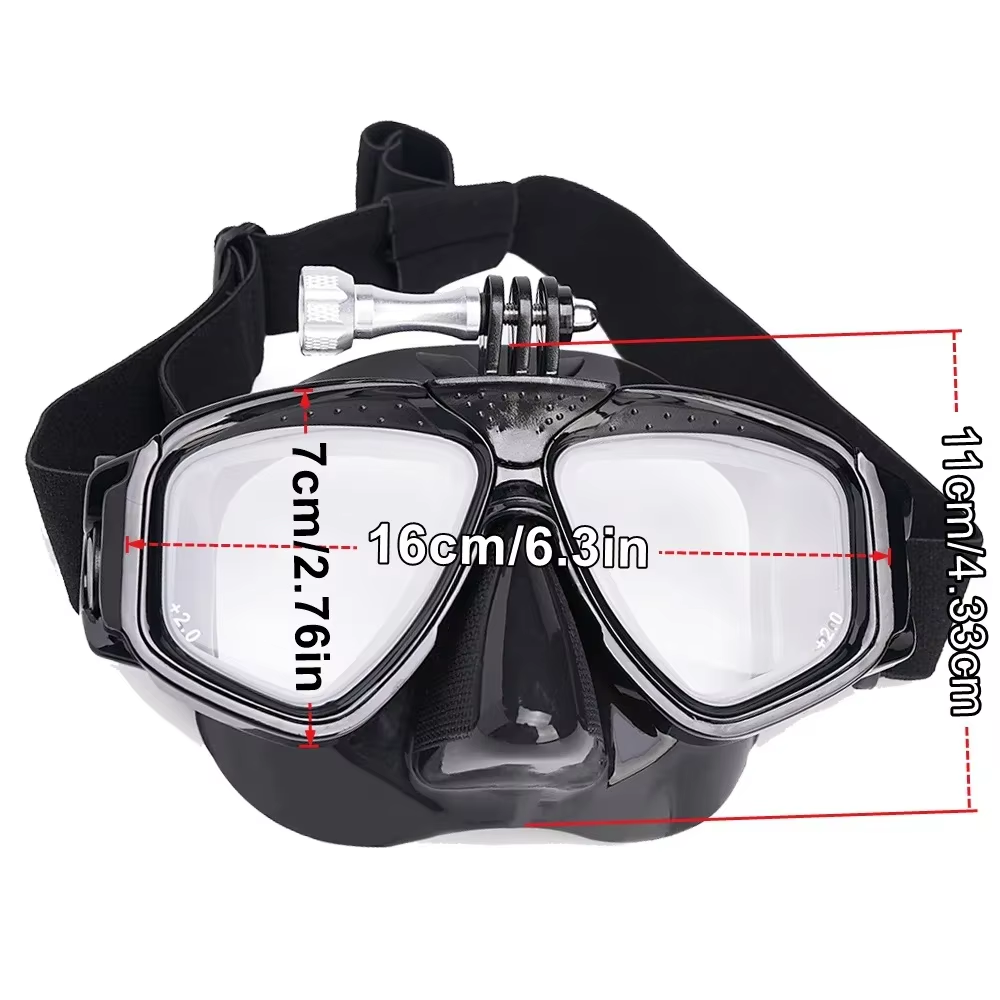 Scuba Diving Mask with Camera  - Mask Lanyard Adjustable review and price