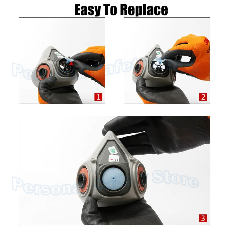 New 6281 Head Belt Strip Set F - Respirator Half Face review and price