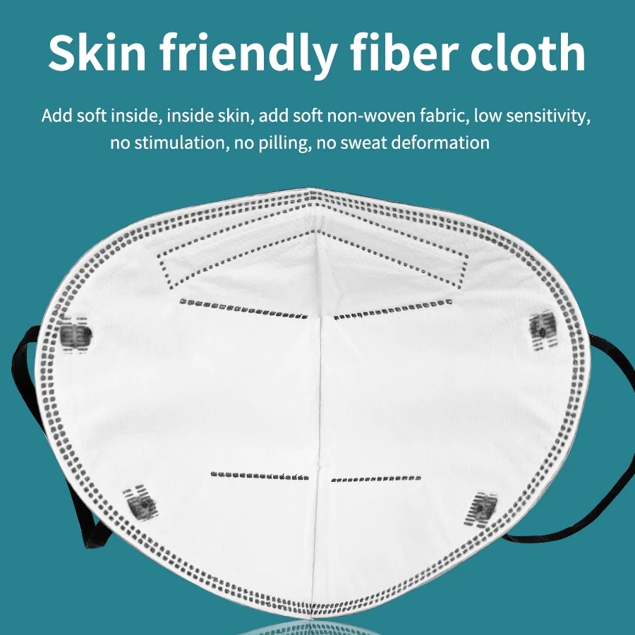 10PCS FFP2 Mask CE Approved Fi - Respirator Half Face review and price