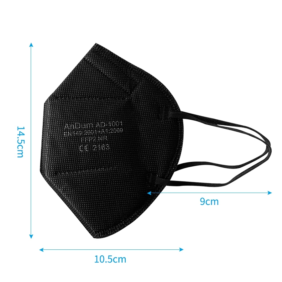 10PCS FFP2 Mask CE Approved Fi - Respirator Half Face review and price