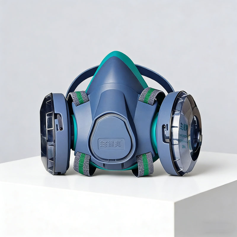 Dual Filter Silicone Half Face - Kn95 Respirator Mask review and price