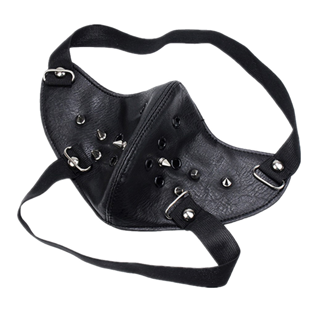 Black Steampunk Punk Mask Unis - Respirator Half Face review and price