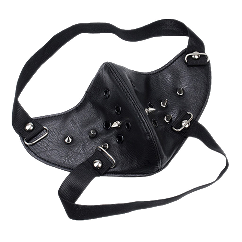 Black Steampunk Punk Mask Unis - Respirator Half Face review and price