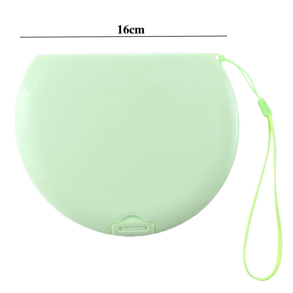 Unisex Portable Semicircle Fac - Face Mask Storage Box review and price