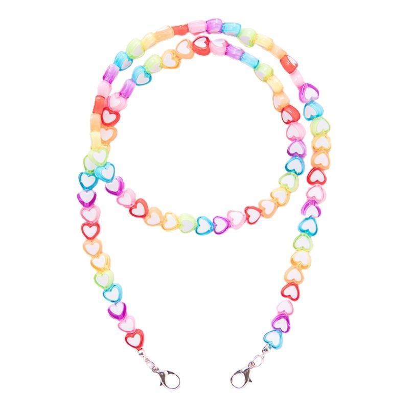 A52E Kids Acrylic Rainbow Colo - Mask Chain Holder review and price